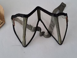 Eredeti II.V.h. Német Náci Afrika Corps motoros porvédő szemüveg