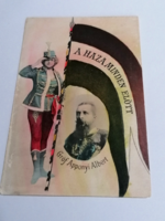 Hazafias képeslap Gróf Aponyi Albert portréval: "A haza minden előtt"    1040.