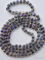 Aurora Borealis nyaklánc+karkötő/125cm/