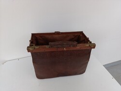 Orvosi táska nagy méretű antik orvos doktor patika eszköz szerszám 552 5954