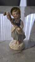 Német Gobel kislány figura