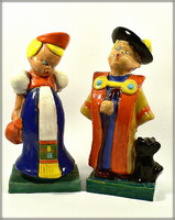 ART DECO KOMLÓS KERÁMIA PÁR !