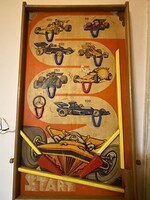 Tivoli fa Retro Flipper játék , golyoval. 1977
