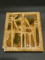 Zsolnay(?)  Török János fali csempe