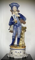 Hatalmas ( 50 cm ) Capodimonte szobor !