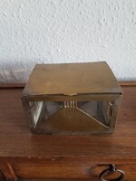 Art deco, ezüstözött kincses doboz