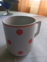 Zsolnay pöttyös bögre