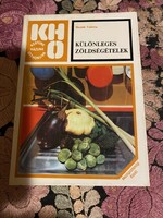 Bozsik Valéria: Különleges zölsgégételek Mezőgazdasági Kiadó Buadapest 1984.