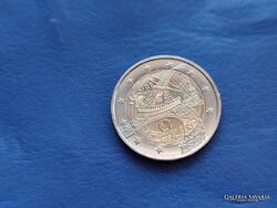 FRANCIAORSZÁG 2 EURO 2024 PÁRIZS OLIMPIA! EIFFEL-TORONY! UNC! BIMETÁL! RITKA!