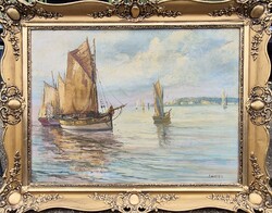 Black Mark / Sailing Ships at Sea
