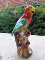 Kerámia papagáj figura