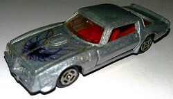 1976.FÉM MODELL - HONG KONG - PONTIAC FIREBIRD TRANSAM 1/64 -  JÁTÉK AUTÓ- PÁRATLAN DARAB !