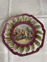 Napóleon áttört porcelán dísztányér gyönyörű gyűjteménybe való darab.