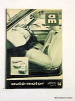 1974 július 21  /  autó-motor  /  Újság - Magyar / Havilap. Ssz.:  6474