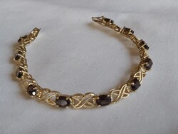 Aranyozott ezüst karlánc