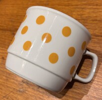 Zsolnay pöttyös kakaós bögre