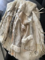 Half price!!! Luxus designer The people of the Labyrinths valódi szőrme bunda