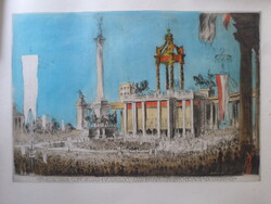 Boldizsár István: Az Eucharisztikus világkongressszus 1938 (Hősök tere)