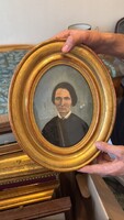 Olasz Úrhölgy portréja 1880-1900 körül Olaszország