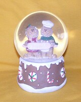 Mézi karácsonyi hógömb