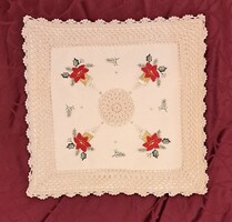 Karácsonyi hímzett díszpárna (L5931)