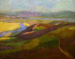 XX. Sz. első fele erdélyi festő: MAROS VÖLGYE