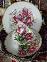 Japán Saji reggeliző trió csupa virág