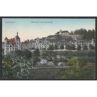 Csehország,Marienbad - Kilátás az Egerländer kávézóból 1907