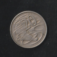 Ausztrál 20 cent 1967