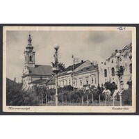 Erdély,Máramarossziget - Erzsébet főtér 1940