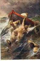 Képeslap: Benczúr Gyula festménye. 1910-20.