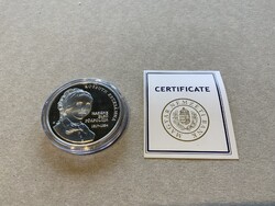 Kossuth Zsuzsanna születésének 200. évfordulója (1817-1854) Ezüst emlékpénzérme.