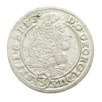 Németország,III. György 3 krajcár 1661 EW - Liegnitz-Brieg hercegség - Szilézia EF+ ezüst 1.62g