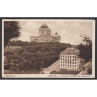 Magyarország,Esztergom - Bazilika az Érseki tanítóképző-intézettel 1931