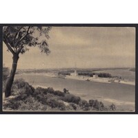 Magyarország,Sztálinváros - Dunai látkép 1961