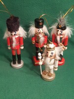 Diótörő katona karácsonyfadísz