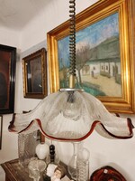 Muránói virág forma csillár, lámpa