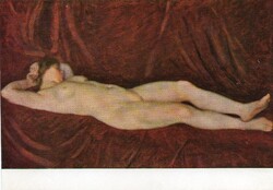 Képeslap:  Ferenczy Károly festménye.