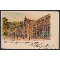 Ausztria,Marienbad - Oszlopcsarnok 1900