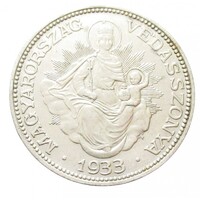 Magyarország,2 pengő 1933 EF+ ezüst 10g640