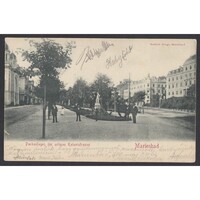 Csehország,Marienbad - Kaiserstrassei parkút 1900