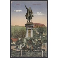 Magyarország,Miskolc - Kossuth-szobor 1914