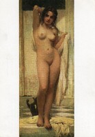 Képeslap:  Lotz Károly festménye.