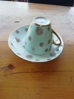 Porcelán kávés csésze + alj Antik a képeken látható állapotban.SOK AUKCIÓ AKCIÓ VEGYE VIGYE TÖBB SZÁ