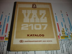 VAZ 2107 LADA KEZELÉSI ÚTMUTATÓ EREDETI SZOVJET 1981 5 NYELVŰ RITKA!