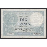 Franciaország,10 francs 1941 F