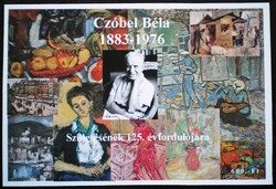 IM44 / 2008 Czóbel Bélal emlékív postatiszta