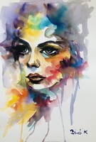 Ábrándozás. . Egy remek alkotás közvetlenül a művésztől !