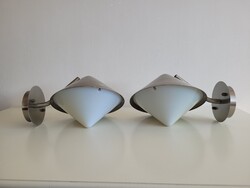2 db retro kültéri inox falikar rozsdamentes fali lámpa