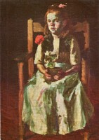 Képeslap:  Koszta József festménye.